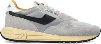 Autry Reelwind Lage Sneakers - Heren - Sneakers - Grijs - 40 EU - Katoen - Schoenen
