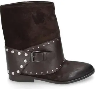 Strategia Stivaletto - Dames - Enkellaarsjes - Bruin - 36 EU - Leer - Schoenen