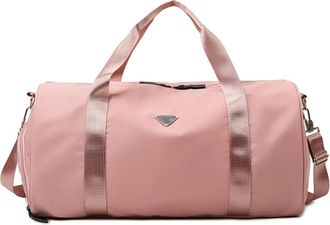 Generic Travel Fitn Bag Large Capaci Dry Wet Separation Yoga Training ort Trip Sport with Rod,Compatible For Men And Women(3pcs)