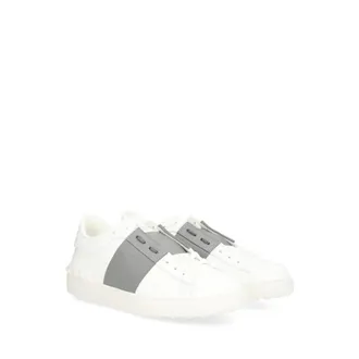 Valentino Schoenen, Heren, Wit, 43 EU, Leer, Open Sneaker