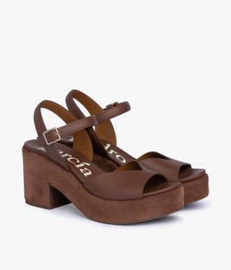 Pedro Garcia Dark brown cervo wedge | Doina | Fall-winter 26 |
