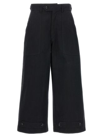 Cellar Door Black Cotton Casual Womens Pants