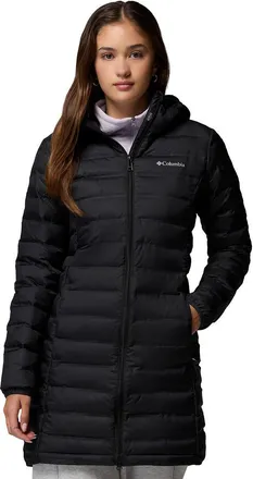 Columbia Lang jasje met kap Lake 22