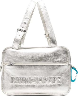 Patrizia Pepe Borsa a spalla Im(Perfection) - Argento