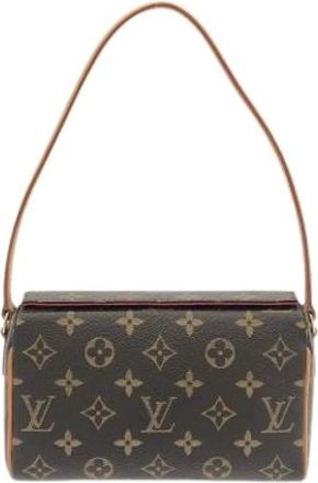 Louis Vuitton Pre-owned Monogram Schoudertas - Dames - Vintage Schoudertas - Bruin - ONE Size - Vintage