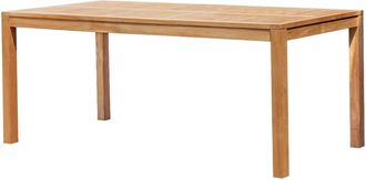 Tikamoon Mesa de jard&iacute;n de teca maciza para 6/8 personas