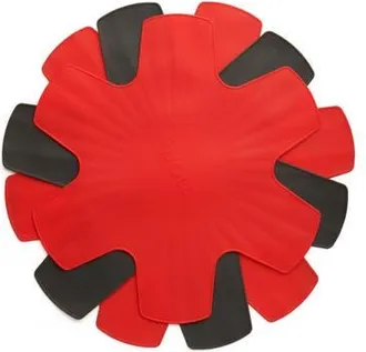 Woll Silicone Pan Protectors 3 Piece Set, Red & Gray in Black at Nordstrom