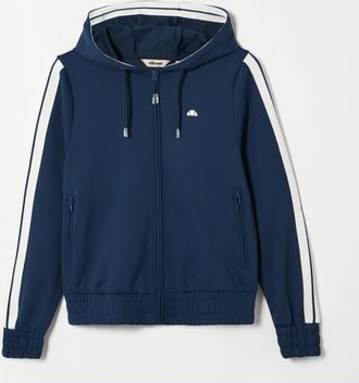 Ellesse Trainingsjacke ELLESSE SAINCOME TRACK JACKET, Damen, Gr. 36, navy, Obermaterial: 88% Polyester, 12% Elasthan, Jacken Trainingsjacke