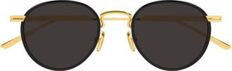 Bottega Veneta Windsor Zonnebrillen - unisex - Zonnebrillen - Geel - 48 MM - Accessoires