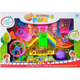 Trade Shop Trade Shop - Luna Park Giostre Giostra Personaggi Altalena Scivolo Giocattolo Gioco Bambina