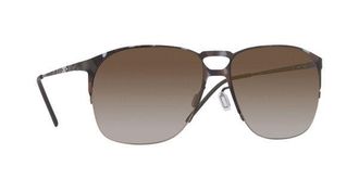 Italia Independent II 0211 093.000 Mens Sunglasses Brown Size 57