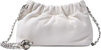 Generic Compatible For Lady handbag, cloud-shaped bag, shoulder, small chain-shaped dumpling(Beige)