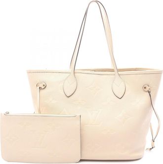 Louis Vuitton Ivory Monogram Empreinte Tote Bag (Pre-Owned)