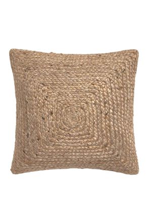 Calma House Funda de coj&iacute;n color natural 80x80