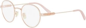 Dior Cannage O R1U Brillen - Dames - Brillen - Roze - 50 MM - Accessoires