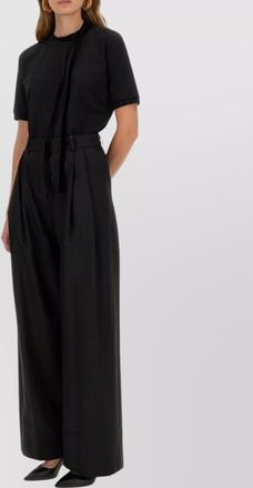 Nina Ricci short sleeve top ribbon detail