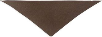 Nn.07 Sciarpa in lana a triangolo - Marrone