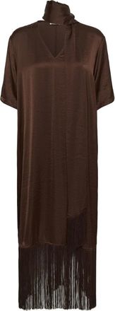 Soaked In Luxury Maxi Abito - - Dresses - Donna - Marrone - S