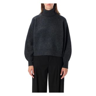 Sessun Yinga Cut Out Crewneck - Knitwear - Mujer - Gris - S