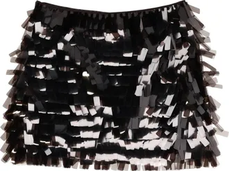 Staud Polyester Miniskirt - Brown