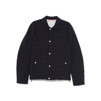 Brunello Cucinelli Outerwears Blu-Uomo