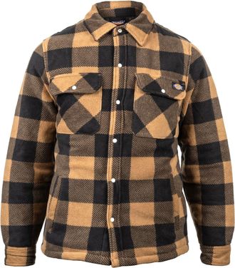 Dickies Portland Polyester Heren Khaki Casual Shirt