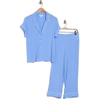 Nordstrom Rack Tranquility Cropped Pajamas in Blue Cornflower at Nordstrom Rack, Size X-Small