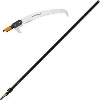 Fiskars Sierra Curvada Quikfit Hoja De Acero 360mm