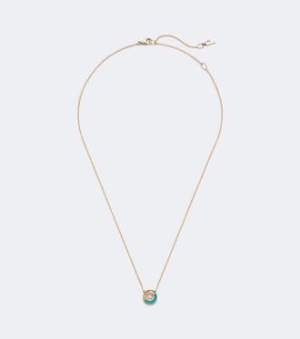 Piaget Possession Vibrant Palace 18kt rose gold necklace with turquoise and diamond