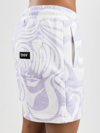 Ripndip Beautiful Fomo Shorts lavender mineral wash
