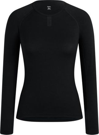 Rapha Merino Base Layer Long Sleeve Merinounterw&auml;sche f&uuml;r Damen | schwarz