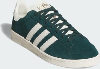 adidas Originals Unisex Jabbar Lo Shoes - Dark Green Leather - Size UK 10.5