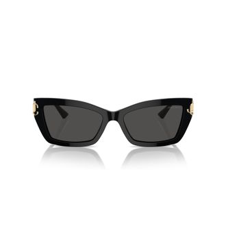 Jimmy Choo London 0jc5011u Rectangular Black Acetate Sunglasses
