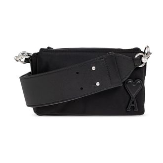 Ami Bolso de Hombro con Logo - Bags - unisex - Negro - ONE SIZE