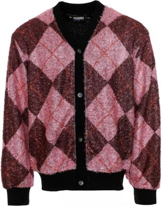 Pleasures Truien & Vesten, Heren, Veelkleurig, M, Fuzzy Cardigan
