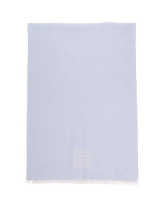 Givenchy Womens Bicolor Wool Scarf