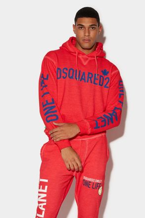 Dsquared2 Red Fibres Womens Sweatshirt