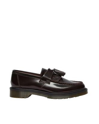 Dr. Martens Cherry Red Arcadia Adrian Loafers