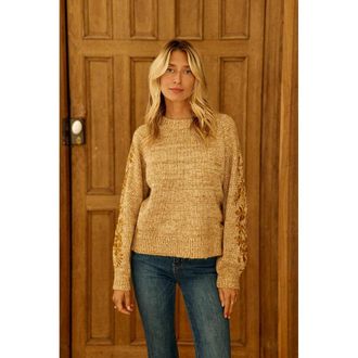 La petite &eacute;toile Trui met ronde hals en borduursel, MAELA