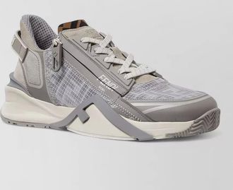 Fendi leather flow low-top sneakers