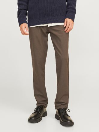 Jack & Jones Chinos JACK & JONES JPSTMARCO JJCONNOR A, Herren, Gr. 28, L&auml;nge 30, gr&uuml;n (falcon), Web, Obermaterial: 68% Polyester, 28% Viskose, 4% Elasthan, unifarb