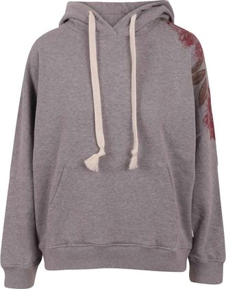 Noumeno Concept Floral Print Hoodie