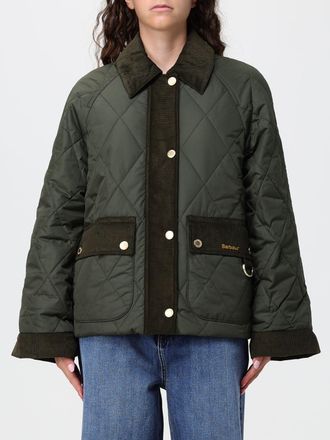 Barbour Giacca trapuntata Kilnwick in tessuto tecnico con colletto in velluto