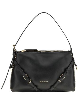 Givenchy Voyou Leather Shoulder Bag