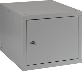 OEM Armoire Vestiaire Gris Clair/gris Clair H350xl400xp450mm 1 D&eacute;partement