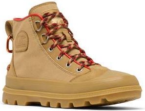 Sorel SCOUT N ABOUT Mid Sneaker in Caribou Buff/Gum at Nordstrom Rack, Size 6