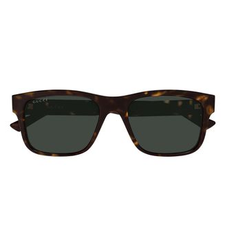 Gucci Sunglasses Gg2085 S 002 Brown/Green Men