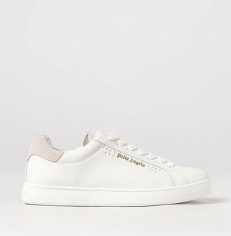Palm Angels Sneakers low top in pelle bicolore con logo stampato