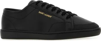 Saint Laurent Mens Gym Low Sneaker Black Calf