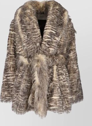 Entire studios faux fur coat